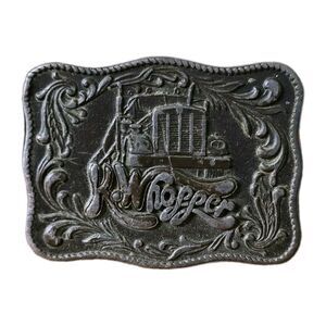 Vintage 1977 Kenworth Belt Buckle K. Whopper Trucker Semi Truck Metal
